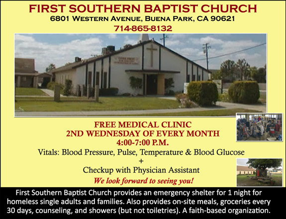 FIRST SOUTHERN BAPTIST CHURCH