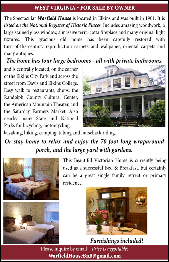 Warfield House Bed and Breakfast
