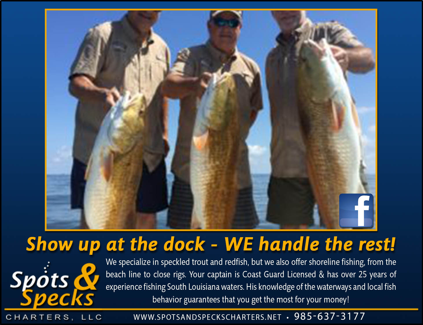 Spots and Specks Charters