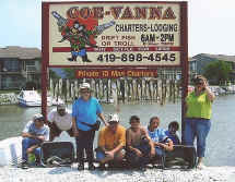 In Port Clinton, OH Fish Walleye on Lake Erie with Coe Vanna Charters!
