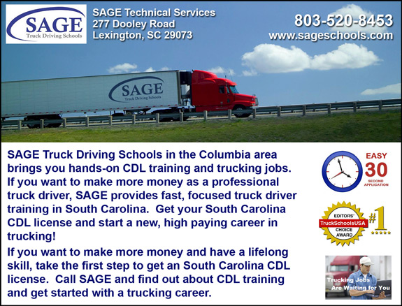 Sage truck driving school