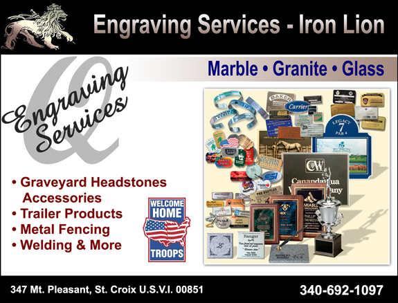 Engraving Services (Iron Lion)