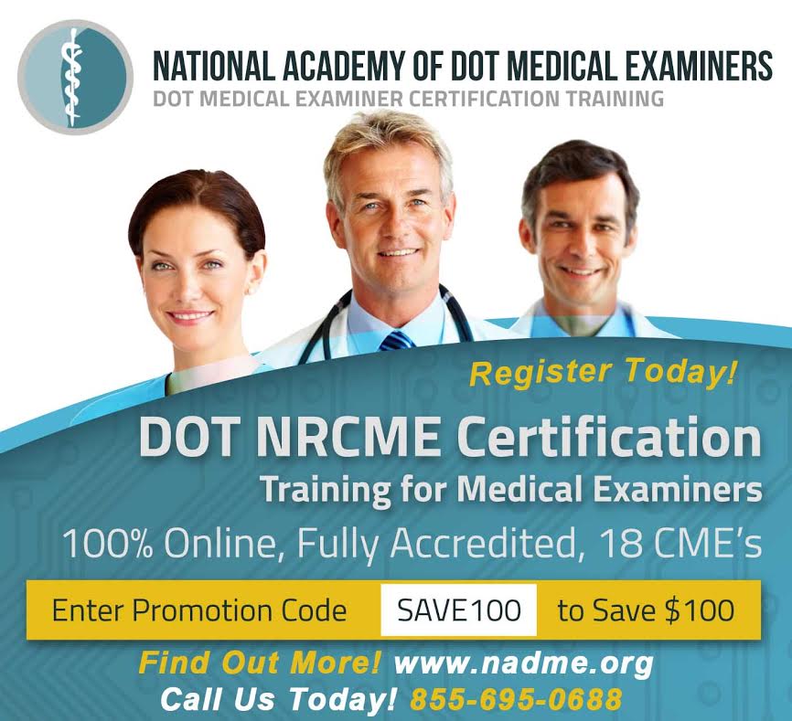 National Academy of DOT Medical Examineers