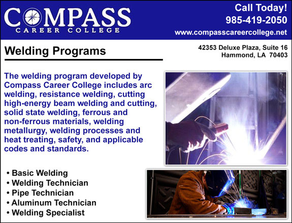 Compass Career College Welding and Allied Health