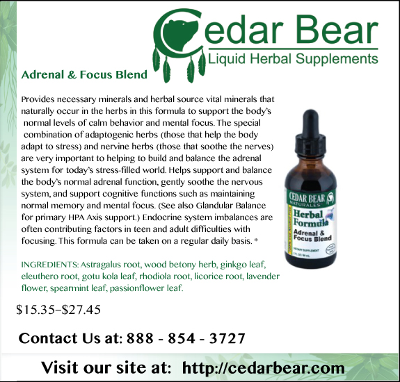 Cedar Bear Naturals Inc