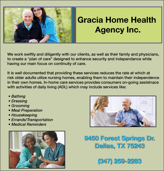 Gracia Home health Agency Inc.