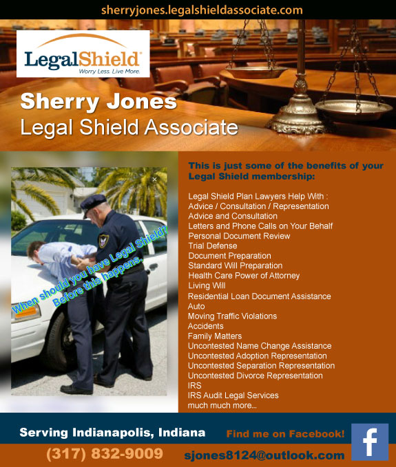 Sherry Jones Legal Shield Associate