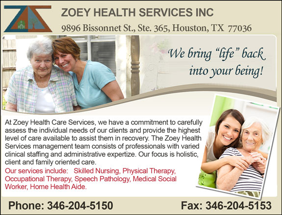 Zoey Health Services Inc