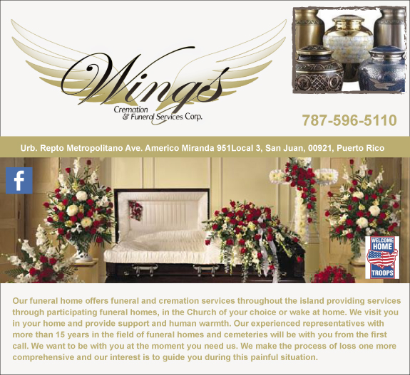 Wings Cremation and Funeral Service Corp