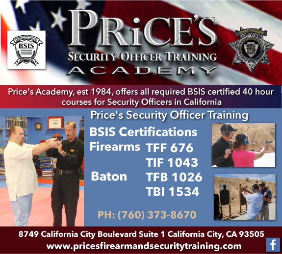 Price's Security Officer Training Academy