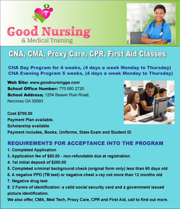 Good Nursing Medical Training