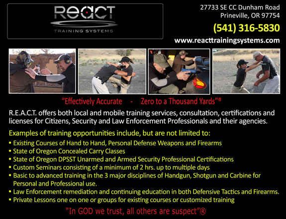 R.E.A.C.T. Training Systems