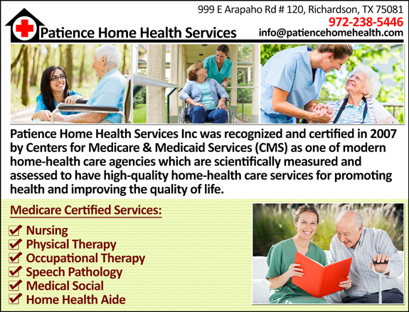 Patience Home Health Services Inc