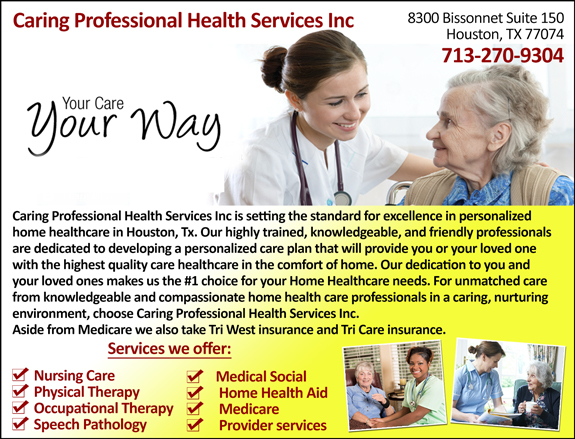 Caring Professional Health Services Inc