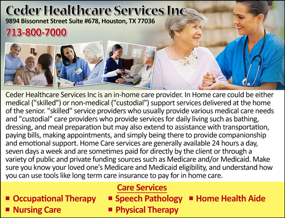 Ceder Healthcare Services Inc
