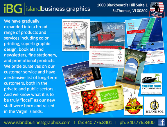 Island business graphics design