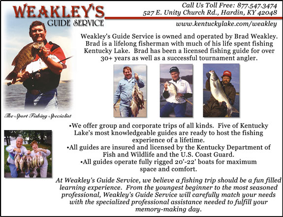 Weakley's Guide Service
