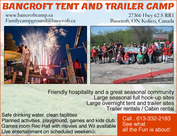 Bancroft Tents & Trailer Camps
