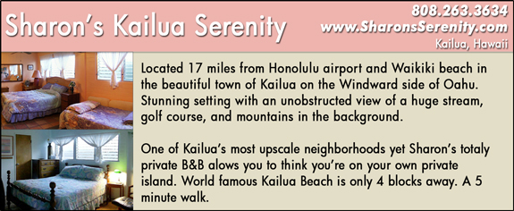 Sharon's Kailua Serenity