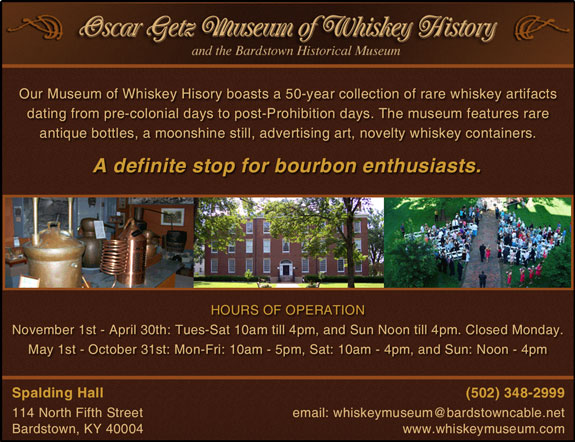 Oscar Getz Whiskey Museum