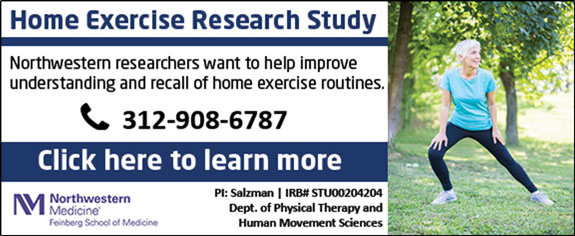 Northwestern University Home Exercise Research Study