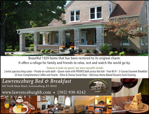 Lawrenceburg Bed and Breakfast