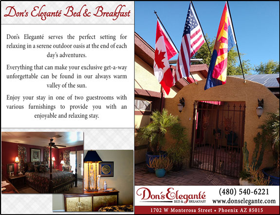 Don's Elegante Bed and Breakfast