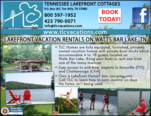 Tennessee Lakefront Cottages
