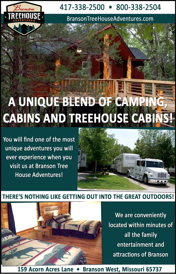 Branson Treehouse Adventures and RV