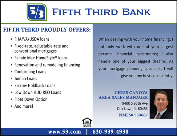 Fifth Third Bank - Chris Canova