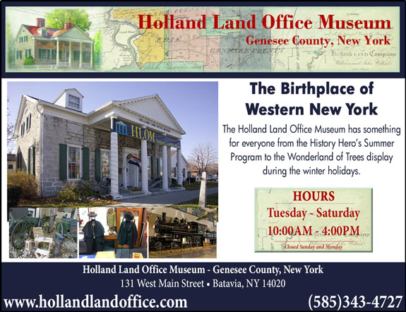 Holland Land Office Museum