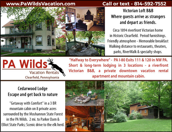 PA Wilds Vacation Rentals