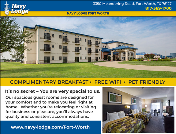 Navy Lodge - Ft. Worth, TX