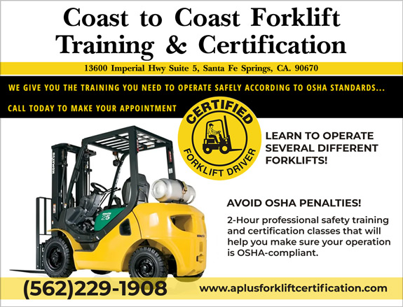 Coast to Coast Forklift Training